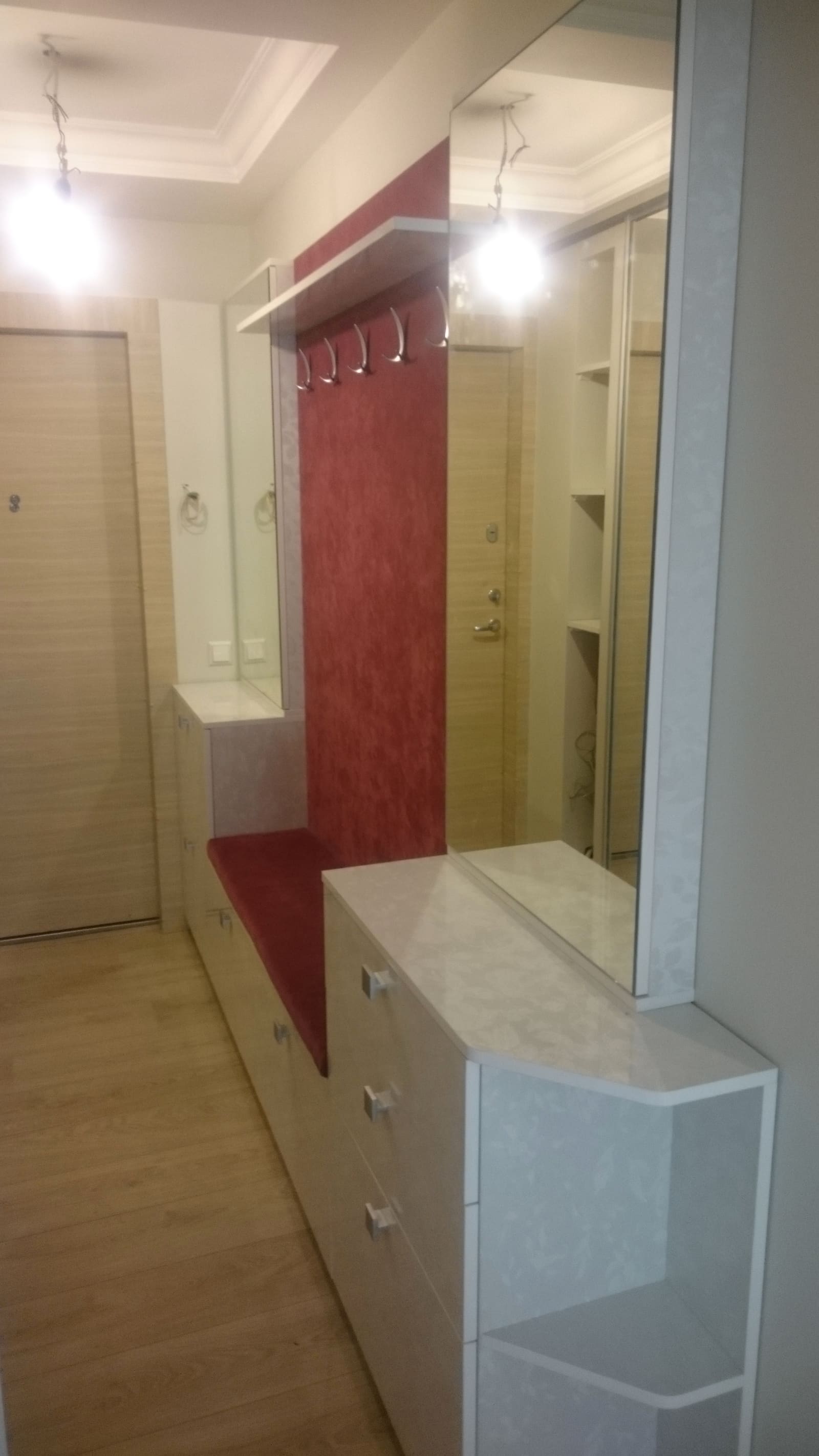 Prieškambario baldai pagal užsakymą, darbas Nr. 4