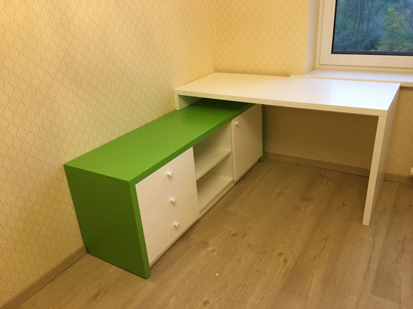 Vaikų kambario baldai pagal užsakymą, darbas Nr. 5